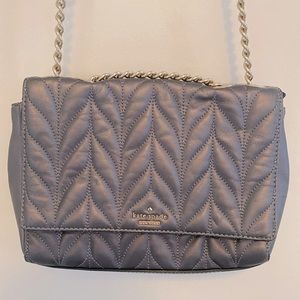 Kate Spade Grey Quilted Bag